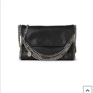 Stella McCartney -Vegan Suede Leather Shoulder Bag